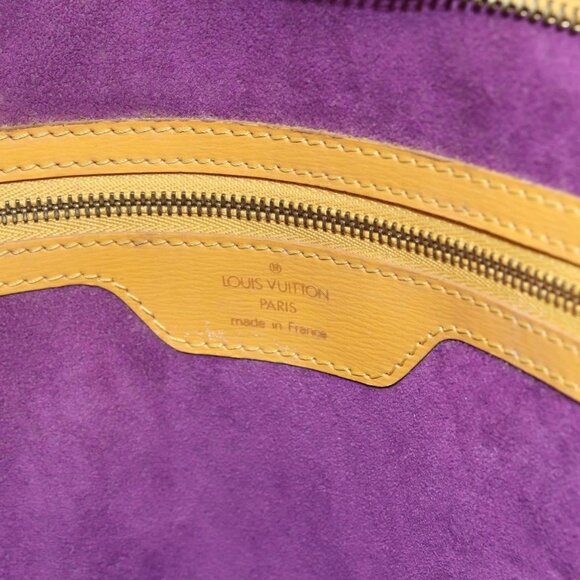 LOUIS VUITTON Epi Saint Jacques Shopping Bag Yellow M52269 LV Auth 149155 - Picture 10 of 16